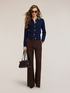 Cardigan en tricot avec col bijou image number 2