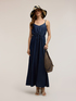 Robe longue en denim lyocell image number 3