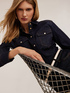 Denim shirt image number 0