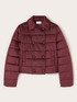 Lightweight crop double-breasted puffer jacket image number 4