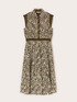 Rochie tip cămașă din sangallo image number 4
