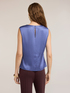 Top aus Satin mit asymmetrischer Drapierung image number 1