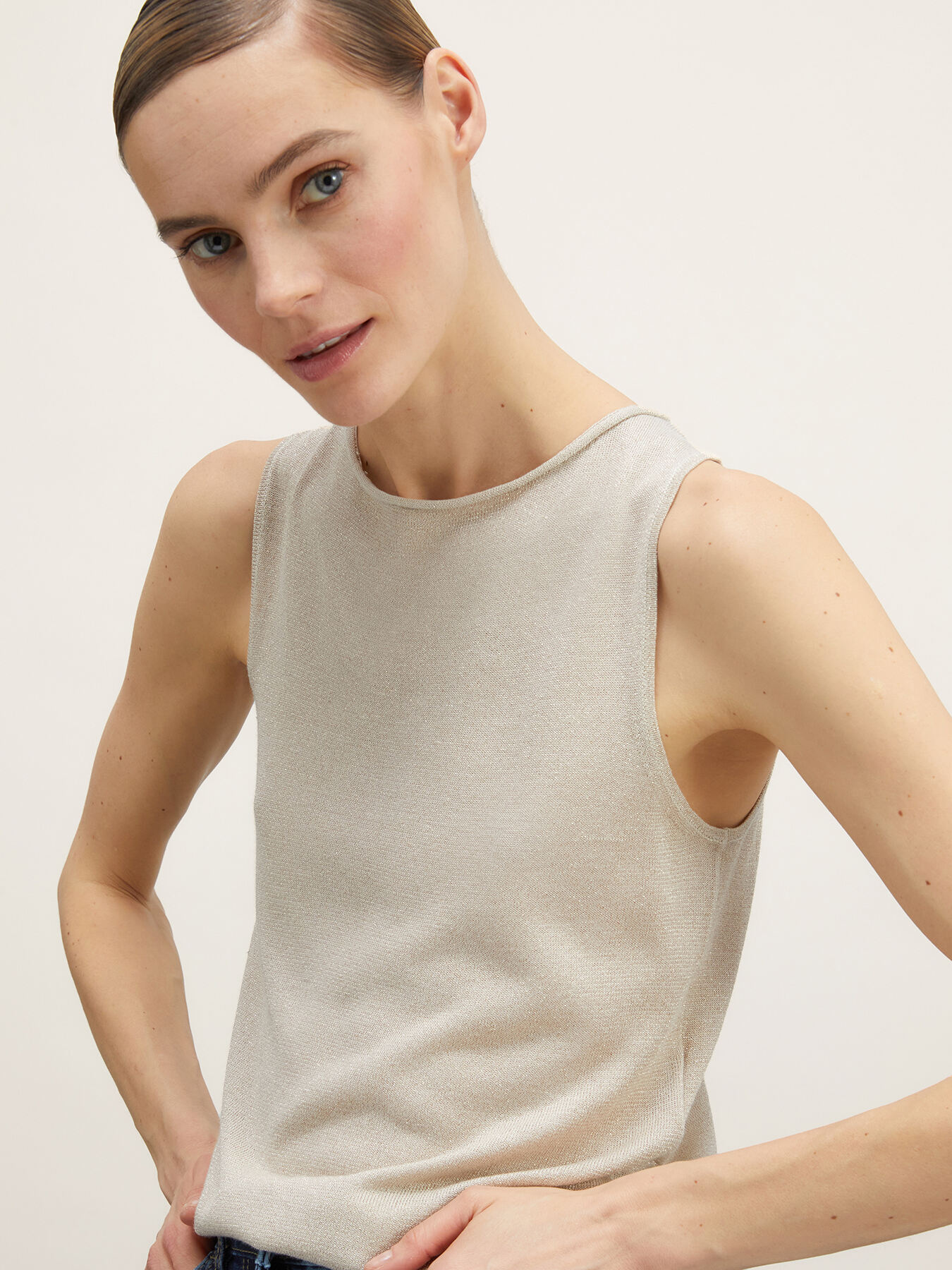 Top en maille lurex image number 2