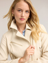 Biker jacket with asymmetric zip image number 3