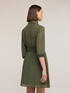 Hemdblusenkleid aus Creponne-Lyocell-Mix image number 1