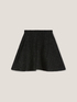 Minifalda circular en tweed lúrex image number 3