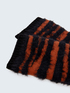 Manchons en tricot motif zébré image number 1