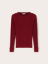 Gerippter Pullover mit Schulterklappen image number 4
