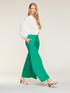 Viscose sarong-effect trousers image number 0