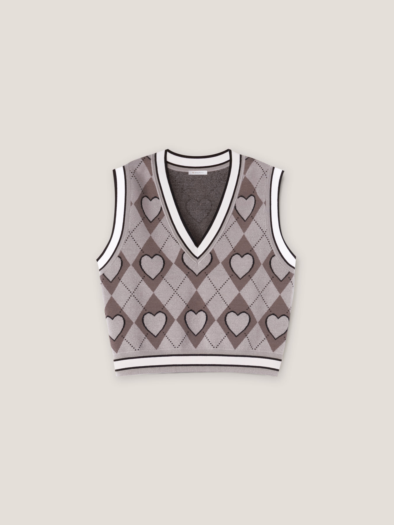 Vestă din tricot jacard image number 3