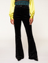 Corduroy flare trousers image number 2