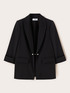 Veste blazer avec boutons de manchette bijou image number 5