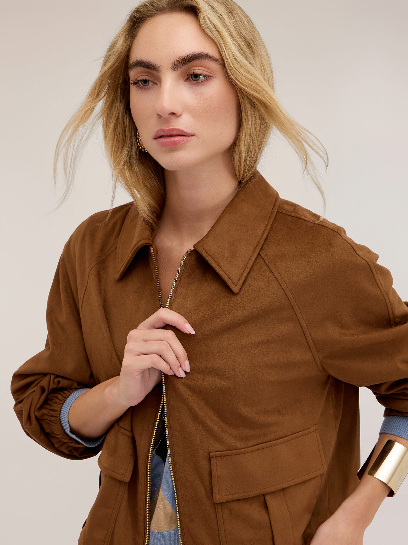 Jacket with raglan sleeves image number 3