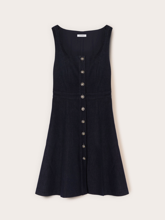 Vestito chemisier in denim