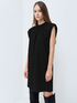 Vestito ampio con spalline imbottite image number 2
