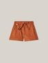 Shorts motivo tasche in cotone image number 3