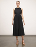 Midi dress with cut-out on the sides image number 0