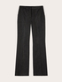 The Tailoring Lab pinstriped flared trousers image number 4