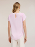 Blouse en cr&ecirc;pe de chine avec plis image number 1