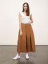 Wide-leg cropped trousers image number 3