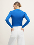 Ribbed sweater with collar image number 1