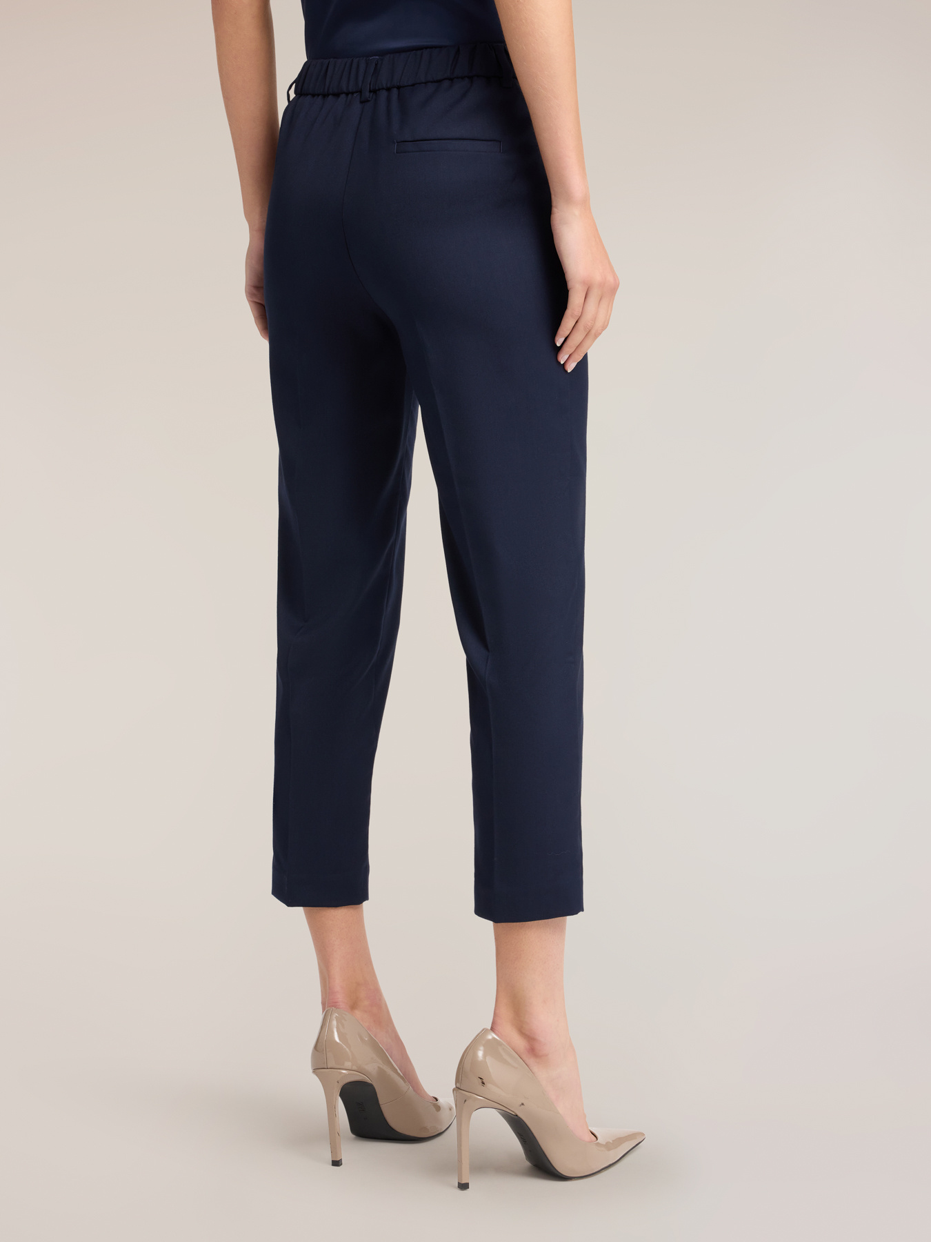 Pantalon regular en cady image number 1