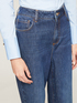 Jeans mit weitem Bein und dunkler Waschung image number 2