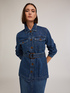Jeans-Safarijacke aus Lyocell-Mischung image number 2