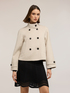 Cappotto caban in double misto lana image number 0