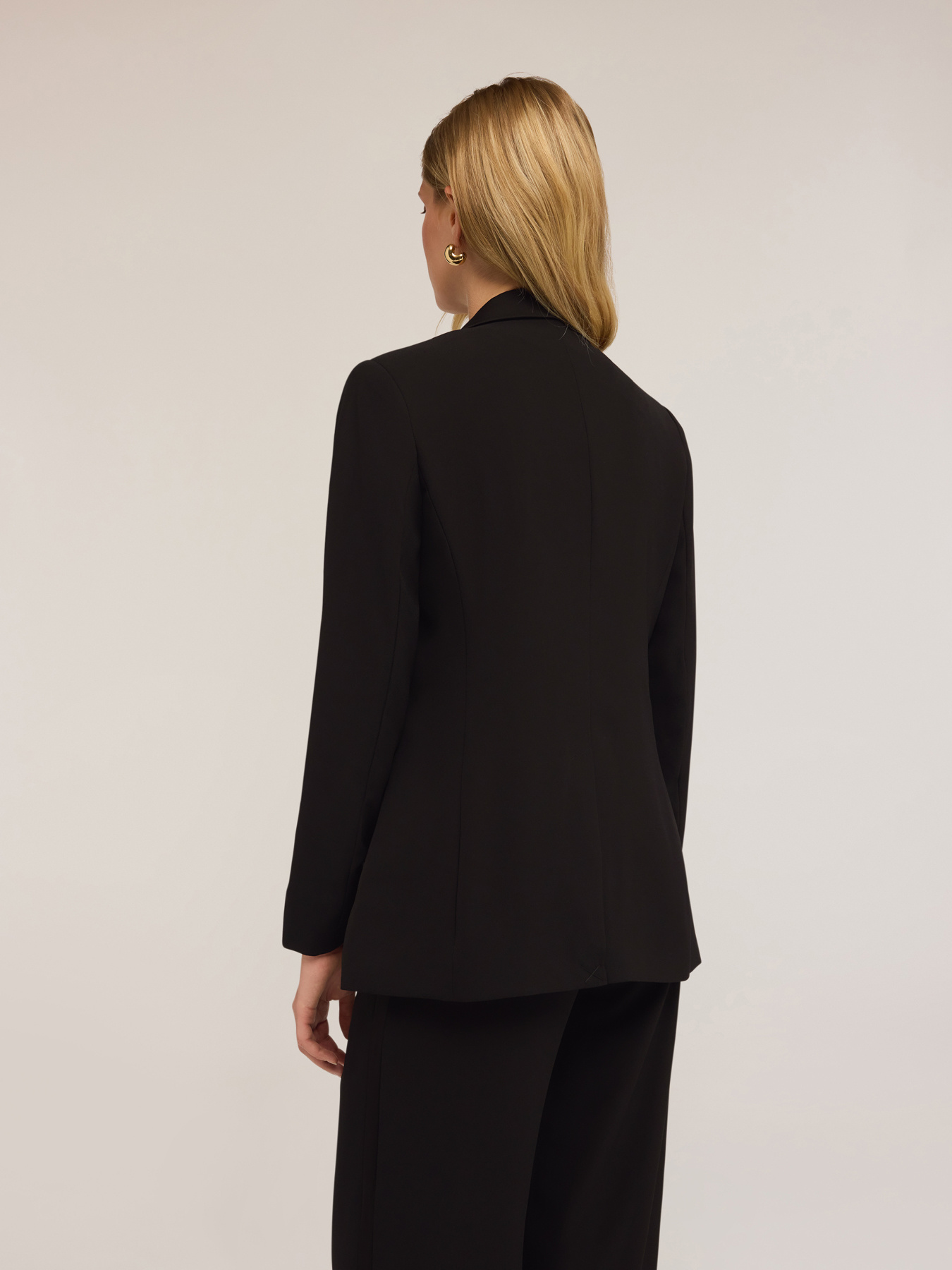 Blazer en satin envers image number 1