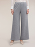 Pantalon palazzo en scuba image number 2