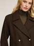 Cappotto doppiopetto in panno misto lana image number 2