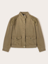 Jacket with embroidered patch image number 4