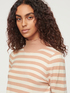 Striped turtleneck sweater image number 2