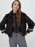 Cappotto corto in simil pelliccia image number 0