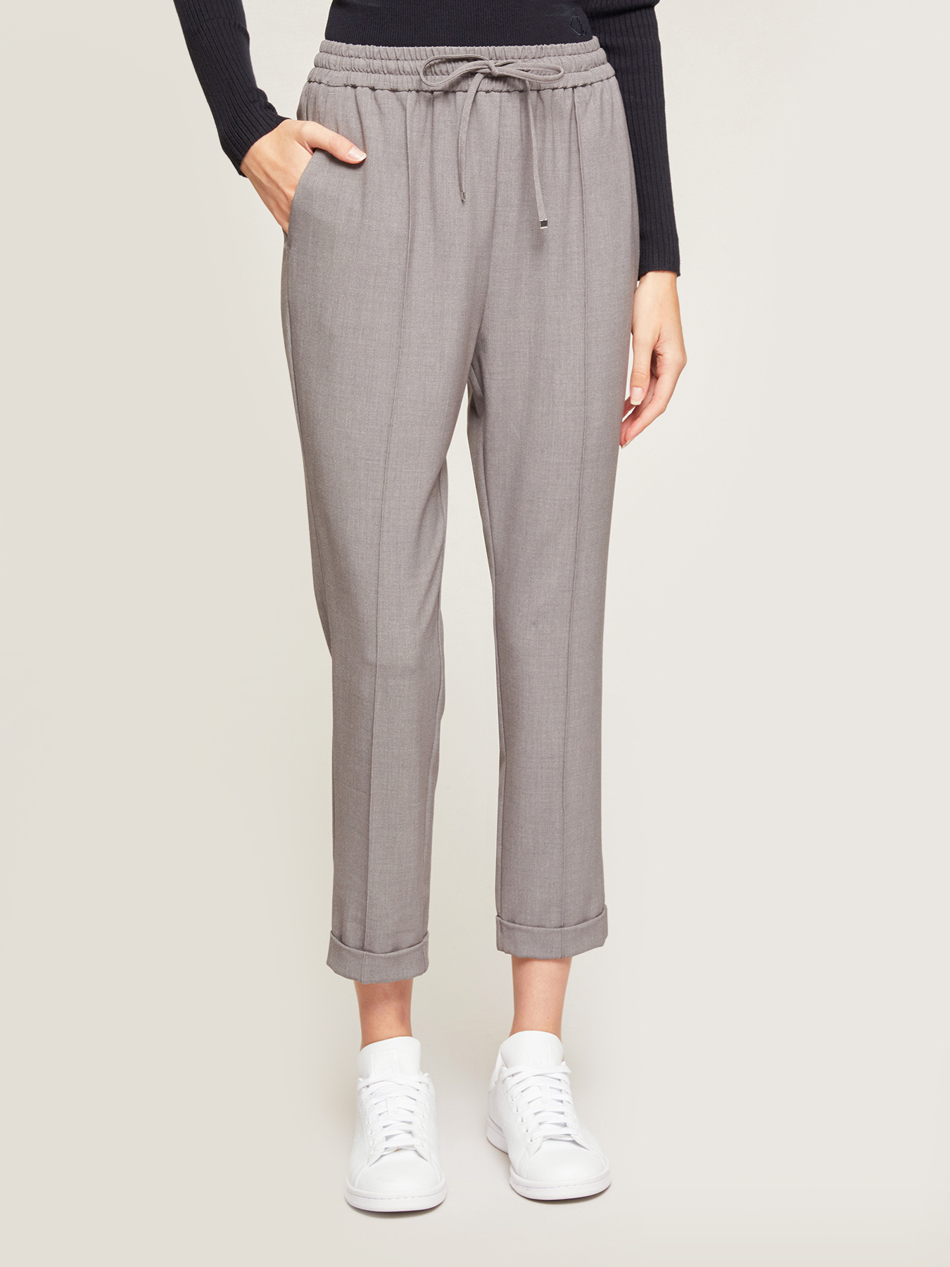 Joggers fluidi misto viscosa image number 0