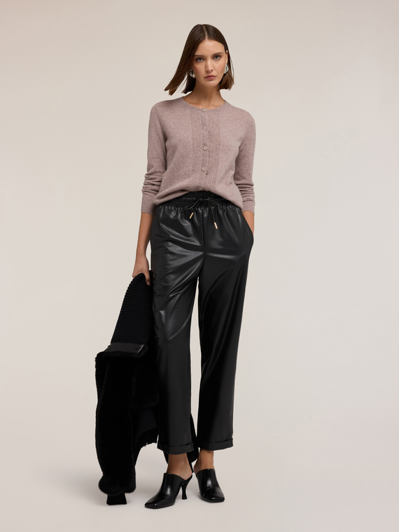 Cardigan in maglia in cachemire