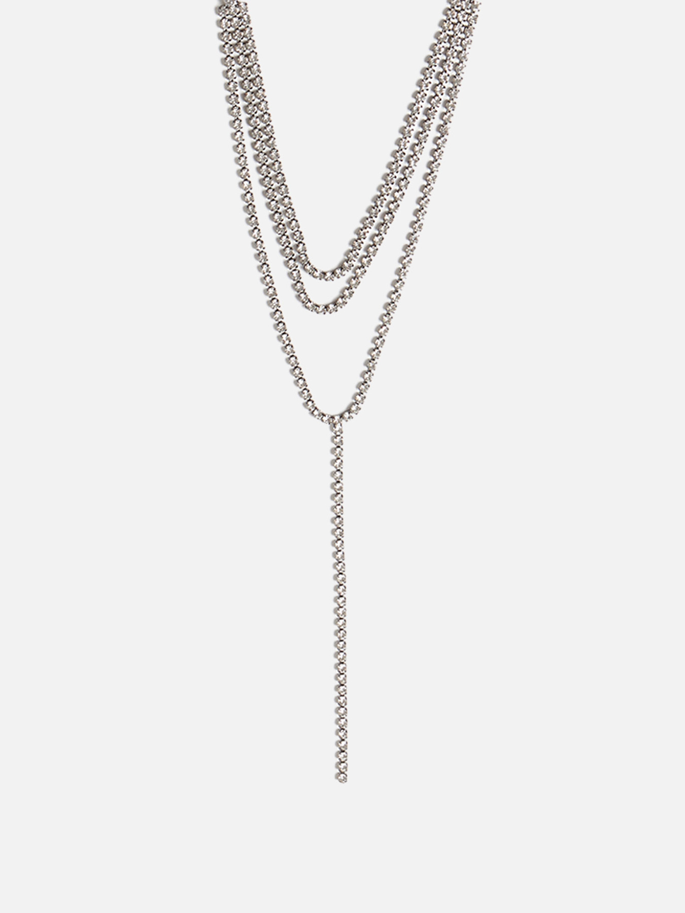 Collar de varios hilos con pedrer&iacute;a image number 0