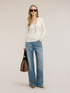 Ribbed knit in viscose blend image number 2