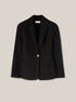 Solid colour unlined blazer image number 3