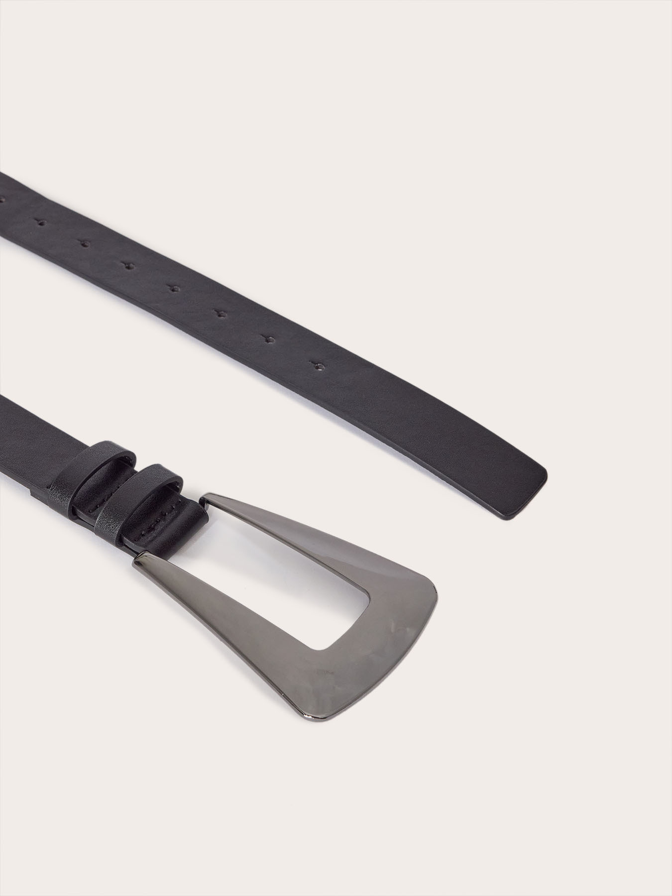 Ceinture avec boucle g&eacute;om&eacute;trique image number 2