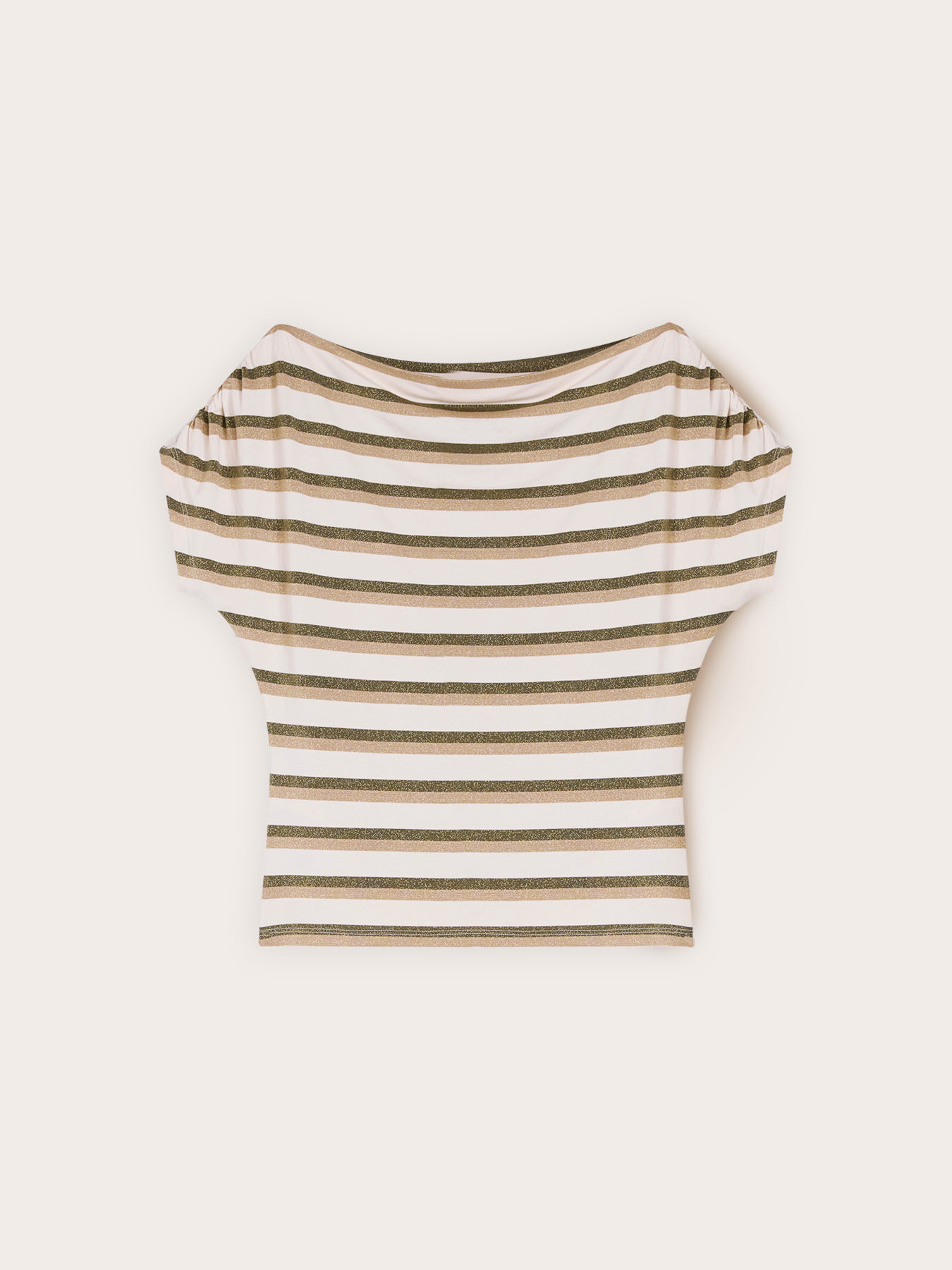 Camiseta de rayas lurex image number 0
