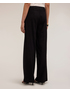 Wide-leg trousers with pressed crease in linen blend image number 1