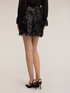 Tulle mini skirt with sequins image number 1