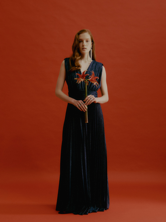 Vestito lungo motivi Outlet