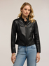 Kurze Jacke mit Rei&szlig;verschluss und Stehkragen image number 0