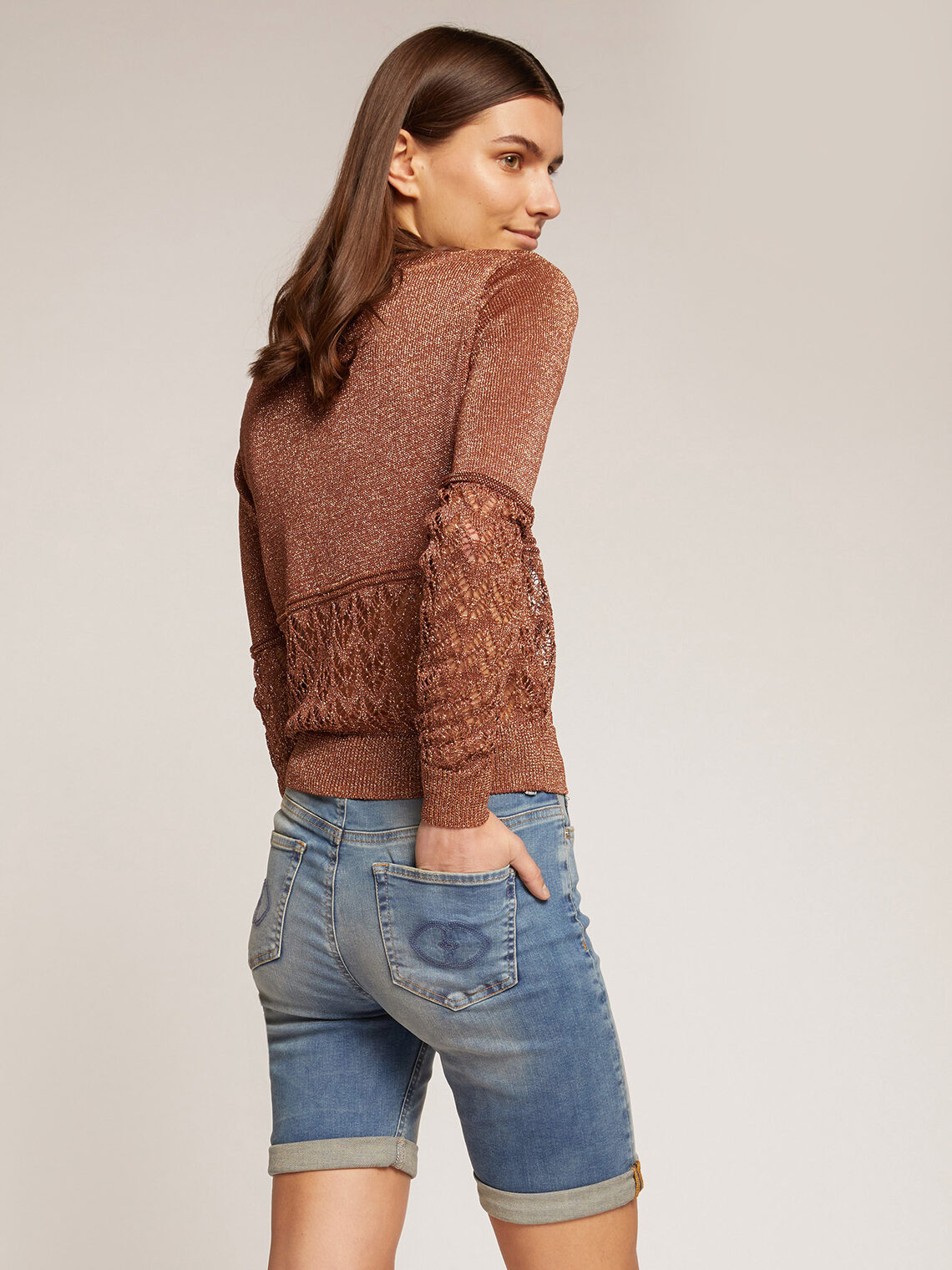 Shorts in denim - Motivi.com