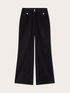 Smooth velvet palazzo pants image number 4