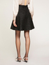 Minifalda circular en tweed lúrex image number 1