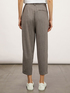 Carrot fit trousers with pleating image number 1